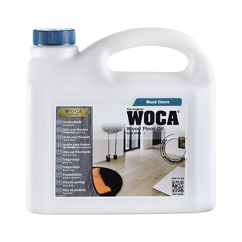 Olej na dřevěné podlahy - extra bílý 2,5 L