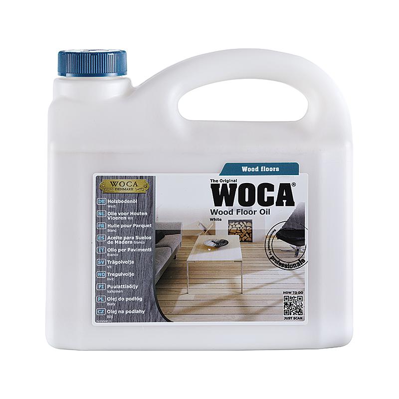 Olej na dřevěné podlahy - bílý  2,5 L